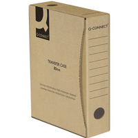 Pudo archiwizacyjne Q-CONNECT, karton, A4/80mm, szare