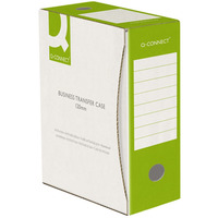 Pudo archiwizacyjne Q-CONNECT, karton, A4/120mm, zielone