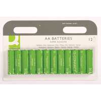 Baterie super-alkaliczne Q-CONNECT AA, LR06, 1,5V, 12szt.