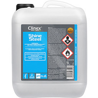 Preparat czyszczco-nabyszczajcy CLINEX Shine Steel 5L, do stali nierdzewnej