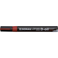Marker olejowy DONAU D-Oil, okrgy, 2, 8mm, czerwony