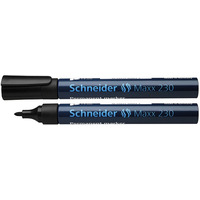 Marker permanentny SCHNEIDER Maxx 230, okrgy, 1-3mm, czarny