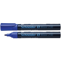 Marker permanentny SCHNEIDER Maxx 230, okrgy, 1-3mm, niebieski