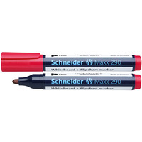 Marker do tablic SCHNEIDER Maxx 290, okrgy, 2-3mm, czerwony