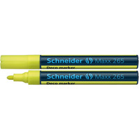 Marker kredowy SCHNEIDER Maxx 265 Deco, okrgy, 2-3mm, ty
