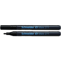 Marker olejowy SCHNEIDER Maxx 271, okr�g�y, 1-2mm, czarny