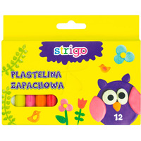 Plastelina 12 kolorw STRIGO SSC008