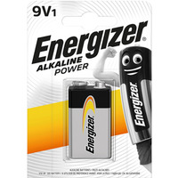 Bateria ENERGIZER Alkaline Power, E, 6LR61, 9V