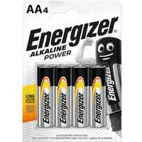 Bateria ENERGIZER Alkaline Power, AA, LR6, 1, 5V, 4szt