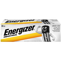 Bateria ENERGIZER Industrial, D, LR20, 1, 5V, 12szt