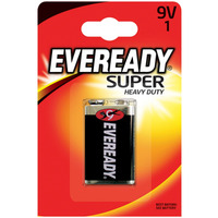 Bateria EVEREADY Super Heavy Duty, E, 6F22, 9V