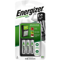 adowarka ENERGIZER Maxi + 4 szt. akumulatorkw Power Plus AA