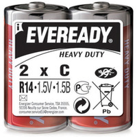 Bateria EVEREADY Heavy Duty, C, R14, 1, 5V, 2szt