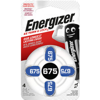 Bateria suchowa ENERGIZER, 675, 4szt