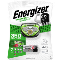 Latarka czoowa ENERGIZER Vision HD Plus Headlight + 3szt. baterii AAA, czarna