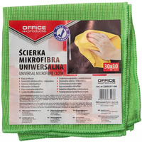 cierka uniwersalna OFFICE PRODUCTS, mikrofibra, gr. 240g/mkg, 30x30cm, mix kolorw