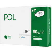 Papier ksero POL JET, A3, klasa A, 166CIE, 80gsm, 500ark