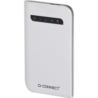 Powerbank, adowarka przenona Q-CONNECT, 3. 000 mAh, srebrna