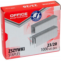 Zszywki OFFICE PRODUCTS, 23/20, 1000szt