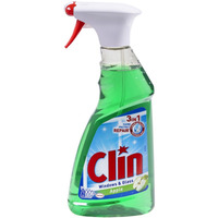 Pyn do mycia szyb CLIN Jabko, pompka, 500ml