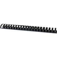 Grzbiety do bindowania OFFICE PRODUCTS, A4, 45mm (440 kartek), 50 szt., czarne