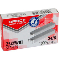 Zszywki OFFICE PRODUCTS, 24/8, 1000szt.