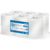Papier toaletowy celulozowy VELVET Professional Jumbo, 2-warstwowy, 800 listkw, 100m, 12szt., biay