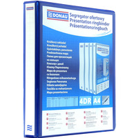 Segregator ofertowy DONAU, PP, A4/4RD/16, niebieski