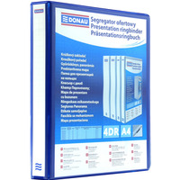 Segregator ofertowy DONAU, PP, A4/4RD/40, niebieski