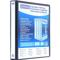 Segregator ofertowy DONAU, PP, A4/4RD/50, czarny