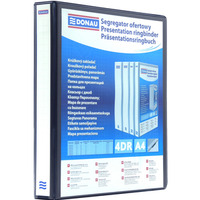 Segregator ofertowy DONAU, PP, A4/4RD/65, czarny