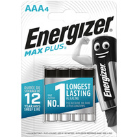 Bateria ENERGIZER Max Plus, AAA, LR03, 1,5V, 4szt.