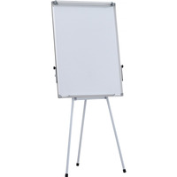 Flipchart na trjnogu OFFICE PRODUCTS, 70x100cm, tablica sucho. -magn., aluminiowa rama, z wyciganymi ramionami