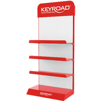 Duy display KEYROAD, metal, bez wyposaenia, czerwony