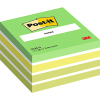 Kostka samoprzylepna POST-IT? (2028-G), 76x76mm, 1x450 kart., zielona
