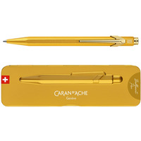 Dugopis CARAN D'ACHE 849 Goldbar, M, w pudeku, zoty