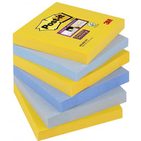 Karteczki samoprzylepne POST-IT? Super Sticky (654-6SS-NY), 76x76mm, 6x90 kart., new york