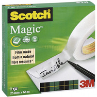 Tama biurowa SCOTCH? Magic? (810-2566), matowa, 25mm, 66m