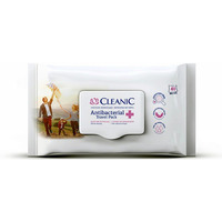 Chusteczki odwieajce CLEANIC Antybacterial Travel, 40szt