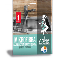 Mikrofibra ciereczka dwustronna ANNA ZARADNA, 1 szt., mix