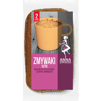 Zmywaki ANNA ZARADNA, ostre, 2 szt., mix