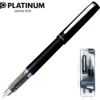 Piro wieczne Platinum Prefounte Graphite Blue, F, w plastikowym opakowaniu, na blistrze, granatowe