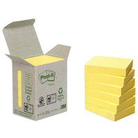 Karteczki samoprzylepne Post-it? (653-1B), ekologiczne, 38x51mm, 6x100 kart., te