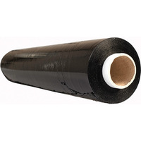 Folia stretch OFFICE PRODUCTS RCZNA, 3, 0kg netto, szer. 500mm, gr. 23?m, czarna