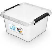 Pojemnik do przechowywania MOXOM Simple Box, 9l, (290 x 290 x 165mm), transparentny