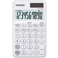 Kalkulator kieszonkowy CASIO SL-310UC-WE-BOX, 10-cyfrowy, 70x118mm, biay, box