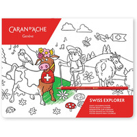 Kolorowanka 90x90cm Caran d?Ache SWISS EXPLORER