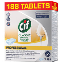 Tabletki do zmywarki CIF Diversey, 188 sztuk, classic