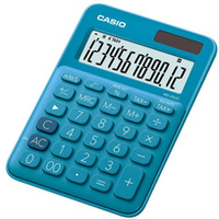 Kalkulator biurowy CASIO MS-20UC-BU-BOX, 12-cyfrowy, 105x149, 5mm, box, niebieski