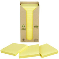 Bloczek samoprzylepny ekologiczny POST-IT? (R330-1T), 76x76mm, ��ty